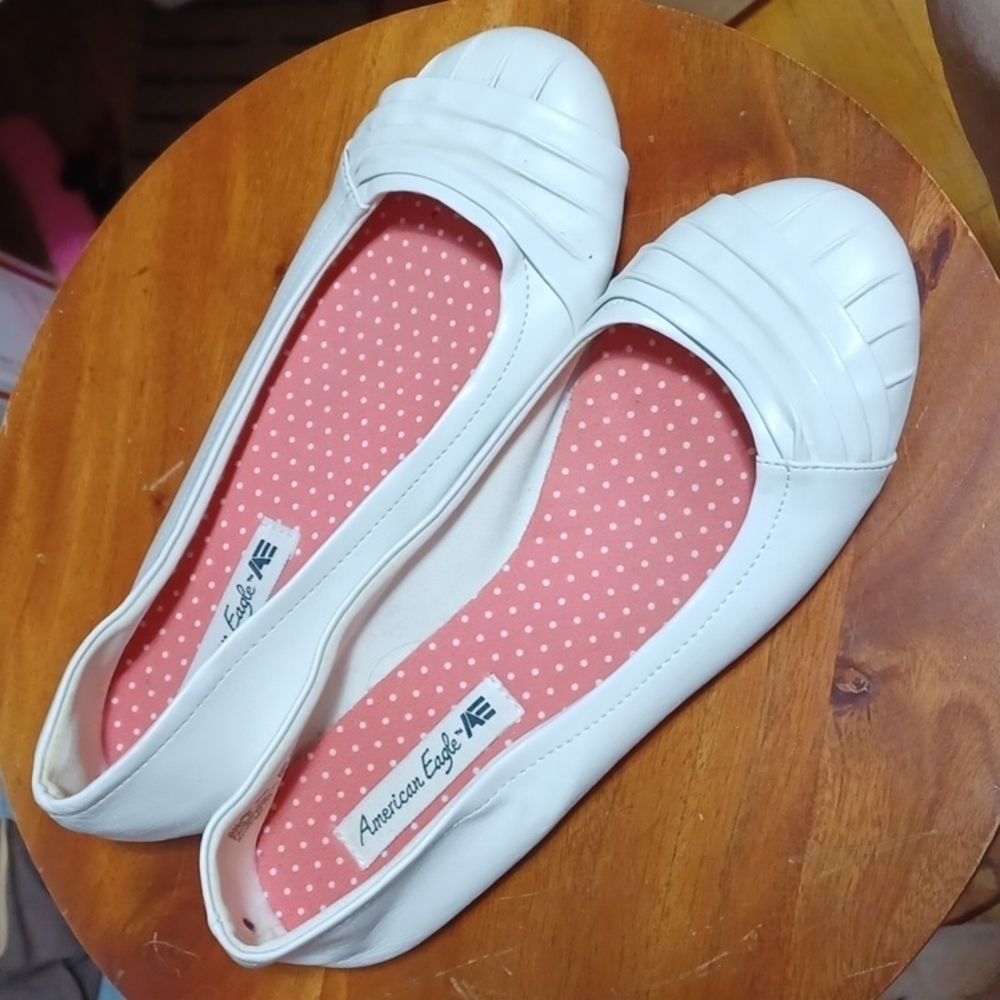 American eagle Flat loafers size 8w